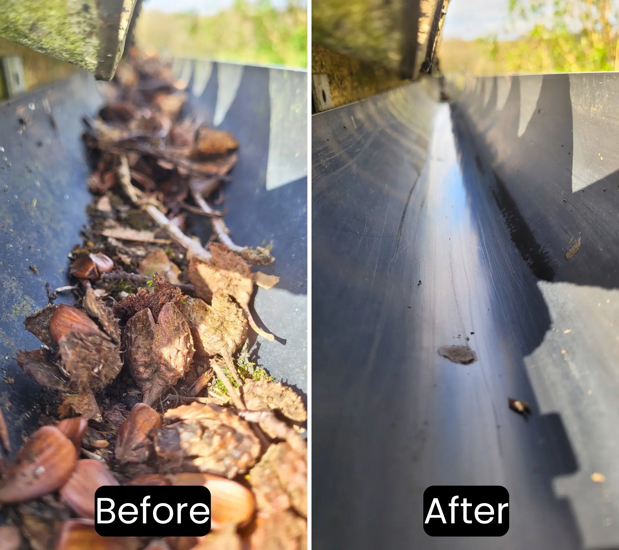 Gutter cleaning in Govan, Glasgow